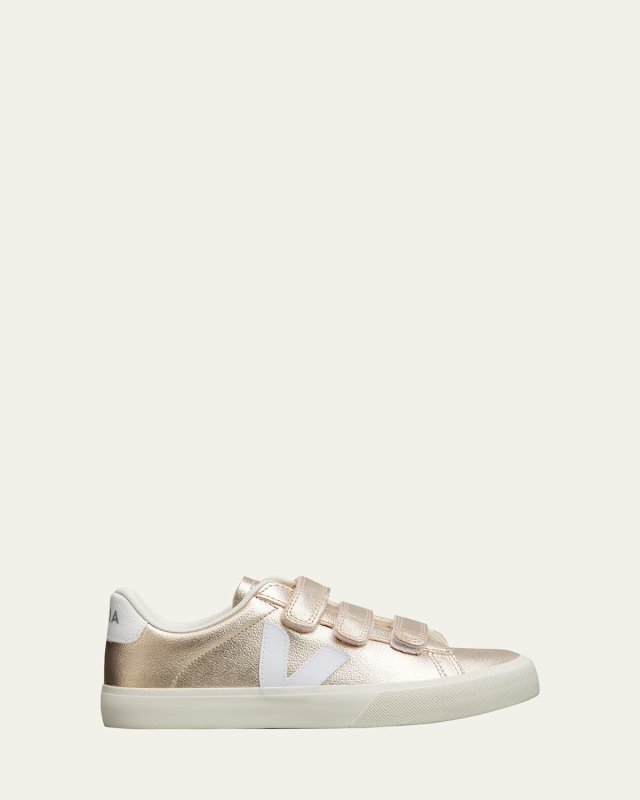 Recife Metallic Grip-Trio Court Sneakers